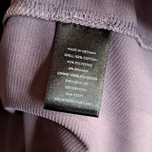 Simply Vera Wang lavender color blouse. Size  XXL - Picture 11 of 15